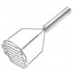 Roostevabast terasest kartulipuder, pika k&auml;epidemega toidukvaliteediga multifunktsionaalne k&auml;sitsi porgandi avokaado taimsete toiduainete purustamise t&ouml;&ouml;riist k&ouml;&ouml;gividinad A