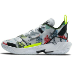 Air Jordan Why Not Zer0.4 PF Graffiti Unisex Tossud Valge Photon-Dust Volt DD4886-007 35.5
