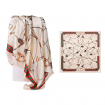 Kvaliteetsed luksuslikud siidist sallid peapael Sallid kaelasall naistele kett siidist sall naiste dekoratiivne sall 90*90cm