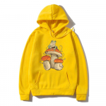 Cottagecore Aesthetic Mushroom Dark Academia Frog Hoody Unisexs Crewneck Hoodie Mood Pullover Dressipluus S&uuml;gisriided Unisexs 2XL