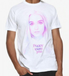 Poppy Loves You T-s&auml;rk Bubblegum Pop Youtube Nwt Xs 2Xl Authentic S