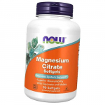 Magneesium, magneesiumtsitraadi pehme geel, Now Foods 90 geelkapslit (36128413) 90softgels