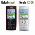 Renoveeritud Nokia Avatud Originaal Nokia X2-00 Mobiiltelefon 1 SIM-kaardiga No charger must