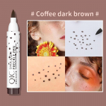 Face Fake Freckles Pen Naturaalne veekindel peitekreem kauakestva v&auml;limuse saavutamiseks Dot Spot Pen Makep Tool Cosmetic 02