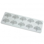 Fondant Lace Silikoonvorm Ginkgo Leaf Lihtne puhastada Ohutu Vastupidav Fondant Vorm kunstilistele maiustustele A