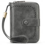 Euroopa Ameerika vintage naiste l&uuml;hike rahakott &uuml;hev&auml;rviline &otilde;&otilde;nes orel mitme kaardihoidja rahakott Kvaliteetne PU nahast naiste m&uuml;ndikott Sidurikott pruun