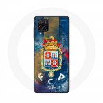 Samsung Galaxy A12 &uuml;mbris fcp porto sinise taustaga