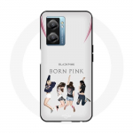 &Uuml;mbris Narzo 50 5G mustroosa, s&uuml;ndinud roosa Kpop