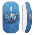 Wireless Mouse Winter logo disain