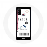 Coque Samsung Galaxy A41 Billet d'avion seoul