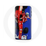&Uuml;mbris Samsung Galaxy J5 2017 vormel 1 Fernando Alonso F1 v&otilde;idus&otilde;itja punane