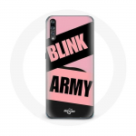 Coque pour Huawei P20 BTS ARMY Et Blackpink Blink Rose Noir