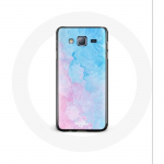 &Uuml;mbris Samsung Galaxy Grand Prime Roosa sinise taustaga