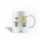 Mug en C&eacute;ramique Kevin Minion et Homer Simpson