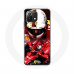 &Uuml;mbris Xiaomi Mi 11 Lite Vormel 1 Sebastian Vettel F1 Red jaoks