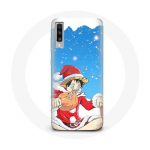 &Uuml;mbris Samsung Galaxy A70 Anime One Piece Luffy Christmas Day 2023 jaoks