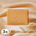 Shinebird pearl powder cocoon natural handmade aged silk ball soap, 3 pieces, 100g