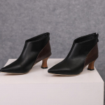 Punased mustad naiste pumbad k&otilde;rge kontsaga v&auml;ike suur suurus 32 50 42 must