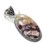 Natural Wild Horse Gemstone Handmade 925 Sterling Silver Pendant 2.40 o2y92