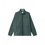 Nike Therma-FIT logoga t&auml;ist&otilde;mblukuga krae pikkade varrukatega jakk Meeste &uuml;ler&otilde;ivad roheline DM5941-309 L