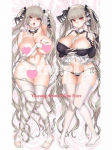 Dakimakura Anime Padjap&uuml;&uuml;r Formidable Azur Lane J&otilde;ulud Kahepoolne Tr&uuml;kk Padjap&uuml;&uuml;r Kalli Kehapadja 40x120cm Peach Skin