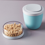 L&otilde;unatass Creative Portable Travel Preservation Bowl V&auml;rskelt hoidev tass One size must