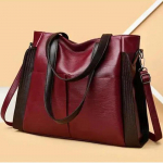 Naiste suure mahutavusega PU-nahast kandekotid Juhuslik suur Crossbody kott k&auml;ekott 33x14x30cm