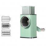 WTEMPO k&ouml;&ouml;gi l&otilde;ikamise t&ouml;&ouml;riistad Multifunktsionaalne kartulipurustaja k&ouml;&ouml;giviljapurustaja Lihtsalt kasutatav trummel k&ouml;&ouml;giviljade l&otilde;ikuri lihvimist&ouml;&ouml;riist 13.5*28.5*10.2cm roheline