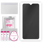 apgo Hydrogel Privacy Matte Screen Protector for Samsung Galaxy A10, Anti Spy, Hydrogel Film, Flexible, Soft TPU with positioning layer easy installat