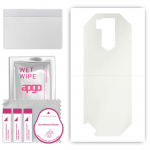 apgo MATTE Protective Skin Sticker for the back compatible with Ulefone Armor X5, Wrap Film, Hydrogel Film, Flexible, Soft TPU with positioning layer