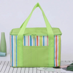 WTEMPO Isoleeritud s&ouml;&ouml;gikarbi kott Kaasaskantav s&ouml;&ouml;gikott Kontorit&ouml;&ouml;taja riisikott S&ouml;&ouml;gikott Oxfordi riidest paks veekindel suure mahutavusega toidukott 25*18*15cm heleroheline v&auml;rv