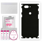 apgo Protective Skin Sticker for the back+sides compatible with OnePlus 5T, Full Wrap Film, Foil, Vinyl - Pattern Matrix