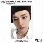Stray Kids 3. albumi 5-t&auml;rni ametlik fotokaart, standardver Digipack Ver KPOP Leeknow - #3