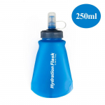 250 ml 500 ml 750 ml TPU pehme kolb veepudel Ultrakerge kokkupandav kokkupandav veepudel Jooksev h&uuml;dratatsioonipakett v&ouml;&ouml;koti vest A 250ml