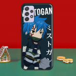 Natsu Erza Fairy Taili &uuml;mbris Samsung A51 A71 A50 A70 A41 A31 A11 A10 A52S A21S A12 A22 A32 A42 A52 A72 jaoks Samsung A10