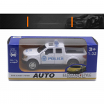 1/32 Skaala Ford Mini Politseiauto, Toyota Mini Politseiauto, Mudelauto Tagasit&otilde;mmatav S&otilde;iduk Mini Politseiauto Valatud Mudelauto Valatud M&auml;ngus&otilde;idukid 1/32:12.2*5*5cm,Toyota valge