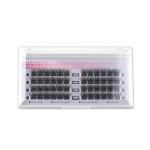 Clusters Eyelash Extension Dovetail Segmented Lashes 48 Volume Natural Segmented Eyelashes Kimbud C&0.10mm&10mm