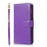 Multifunktsionaalne kahekihiline t&otilde;mblukuga rahakoti&uuml;mbris iPhone'i 15 14 13 12 Pro Max jaoks Samsung S24 S23 S22 Ultra A54 A15 A35 kaardipesa randmepaela &uuml;mberp&ouml;&ouml;ratav kate Huawei Mate 30 Pro must