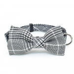 Nailonruuduline Bowknot lemmiklooma kaelarihm V&auml;ikese ja keskmise koera jalutusrihm mitmev&auml;rviline valikuline j&otilde;uluseeria S