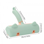 Lemmikloomade karvaeemaldusvahend ebeme eemaldaja hari koera kassi kammi t&ouml;&ouml;riist Lemmiklooma koera kassi karvaeemaldus m&ouml;&ouml;bli jaoks diivanid vaibad ebemerullid CHINA valge