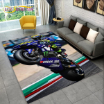 3D mootorrataste v&otilde;idus&otilde;iduala suur vaip, vaipvaip kodu elutoa diivani uksemati kaunistamiseks, Kid Play libisemiskindel p&otilde;randamatt 160cm x 230cm