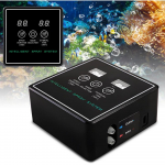 Reptile Fogger Smart Spray System Puuteekraaniga kontroller Reptile Mister Automaatne aeglase taimeriga 5m 2 Nozzles must