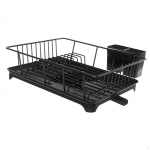N&otilde;udrenn koos &auml;ravooluplaadiga, eemaldatav valamu, ruumis&auml;&auml;stlik, multifunktsionaalne, h&otilde;lpsasti kokkupandav must