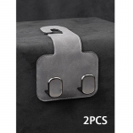 2 TK Universaalne Auto K&auml;ekoti Konks Auto Tagaistme Konks Peatoe Riidepuu Auto Istme Peatoe Konks Hoiukonks Auto Sisustustarvikud pruun