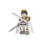 Kolme kuningriiki Sulg Zhao Yun Viie tiigri kindral Ratsahobune Punane j&auml;nes Ehitusklotsid Lastem&auml;nguasjad