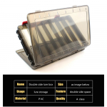14 lahtrit 18,5*27,5*5 p&uuml;&uuml;gitarvete kahepoolne plastikust p&uuml;&uuml;gi landikarp, suur kalap&uuml;&uuml;gitarvete kast Pesca tackle Box S2