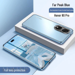 Kaitse&uuml;mbris mobiiltelefonile Honor 80 Pro, galvaniseeritud j&auml;&auml;kast Honor 200/90/70/100 Pro, k&otilde;ikeh&otilde;lmav. Honor X50