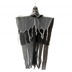 Halloweeni rippuvad grimmid LED-valgusega &Otilde;udne &otilde;uesisustus Skelett Lendavad kummitused Kummitusmaja Rekvisiidid Halloweeni peotarbed must