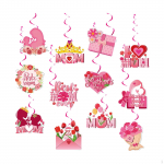 12 tk Emadep&auml;eva rippdekoratsioon P&auml;eva kingitused Pidu fotorekvisiitide jaoks Festival