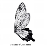 Emadep&auml;ev Netflix Butterfly Wings Lillede pakkepaber Kimp &uuml;mbrispaber modelleerimine isetegemine